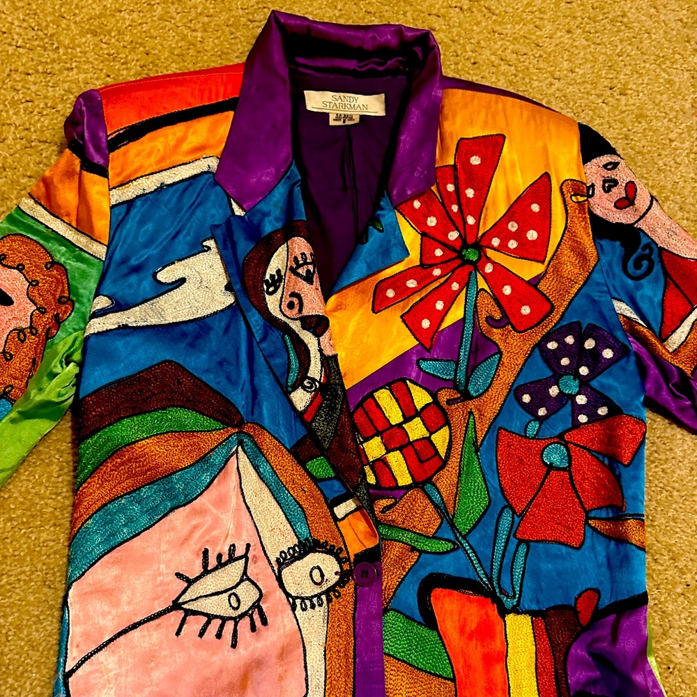 Vintage Sandy Starkman blazer Sz-small